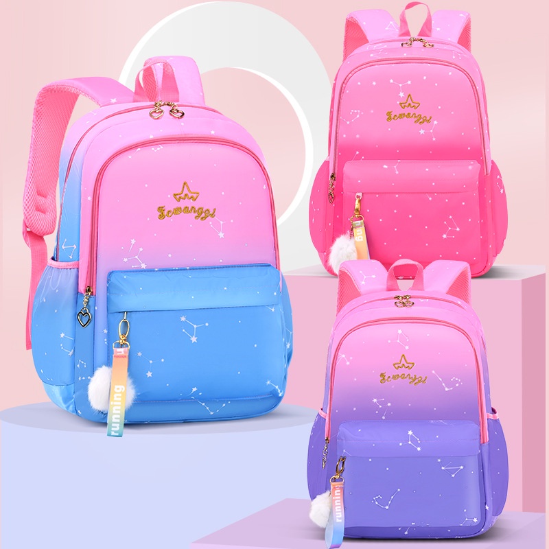 Rainbow Bag Beg Sekolah Children s School Bag Kids Girl Unicorn