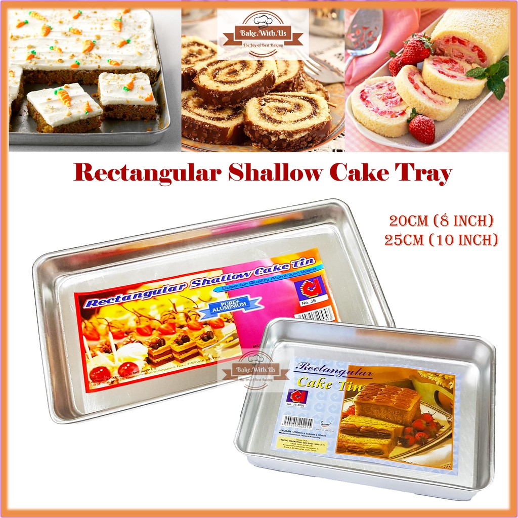 Shallow cake clearance tins