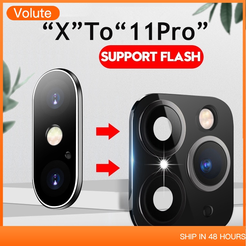 thumbnail image 2 of IPhone 12 To 12 Pro Camera Lens Modified Sticker Protector – Metal & Glass, 9H Hardness 2 of 5