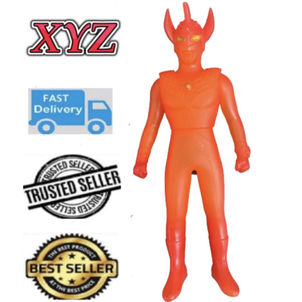Ultraman Taro Ultra Dynamite Form Sofubi Toy Figure Original Bandai ...