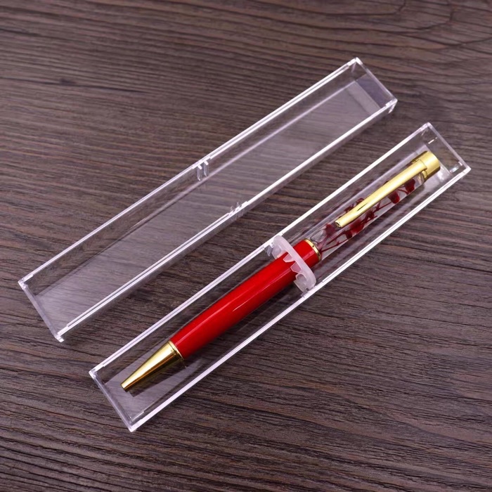 Crystal Transparent Pen Casing Gift Box Door Gift 钢笔透明礼盒 | Shopee Malaysia