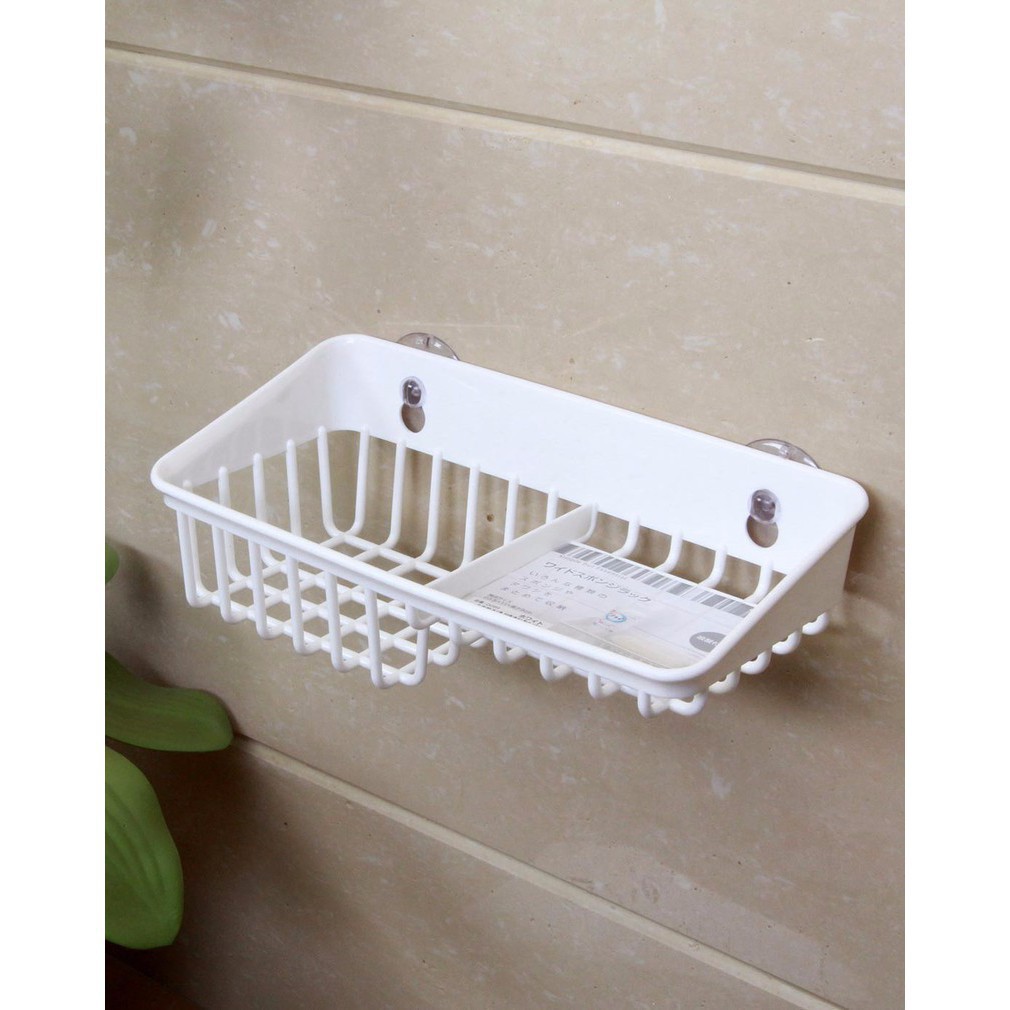 Inomata 2-compartment mesh dish rag and soap rack - Japan | Shopee Malaysia