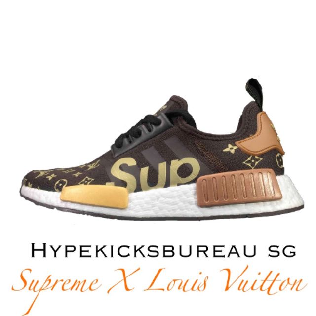 What a Supreme x Louis Vuitton x adidas NMD R1 Collaboration Might