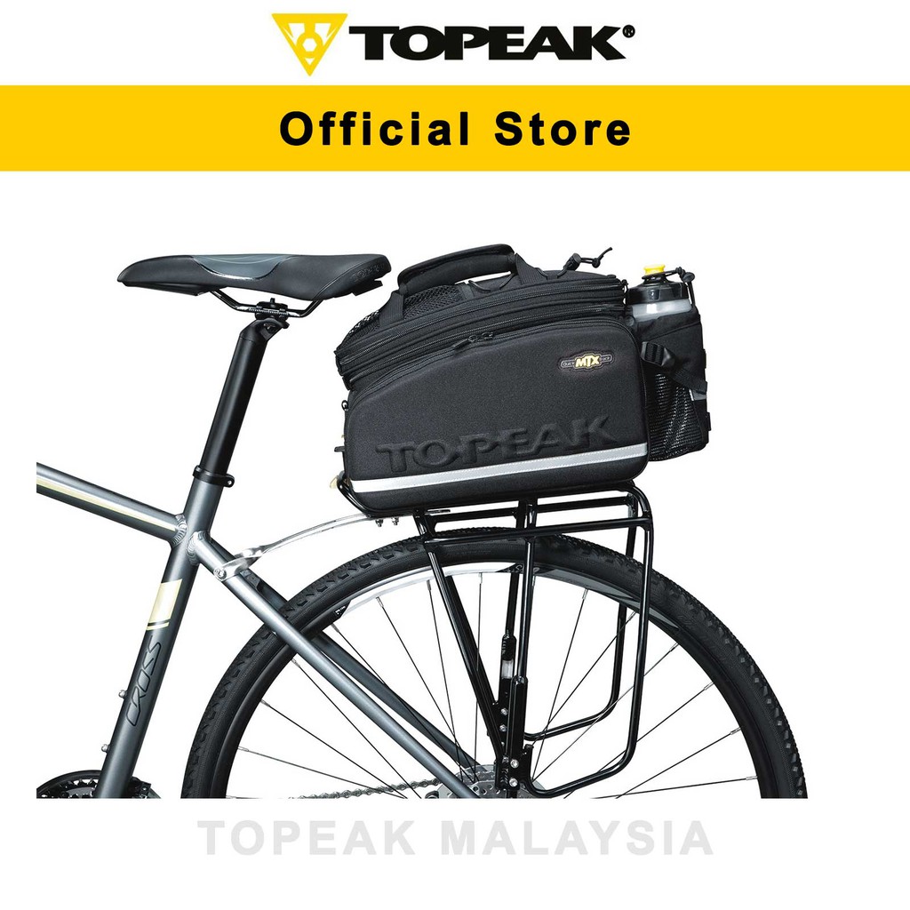 Topeak Saddle Bag Topeak MTX DXP Trunk Bag With Panniers Police