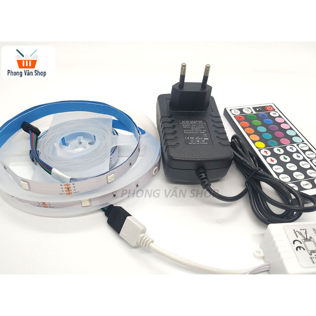 5m RGB decorative led coil set - full accessories - With led flashing ...