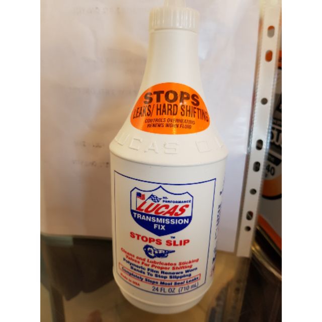 Lucas Transmission Fix Stop Slip Additive 24OZ 710ML Shopee Malaysia