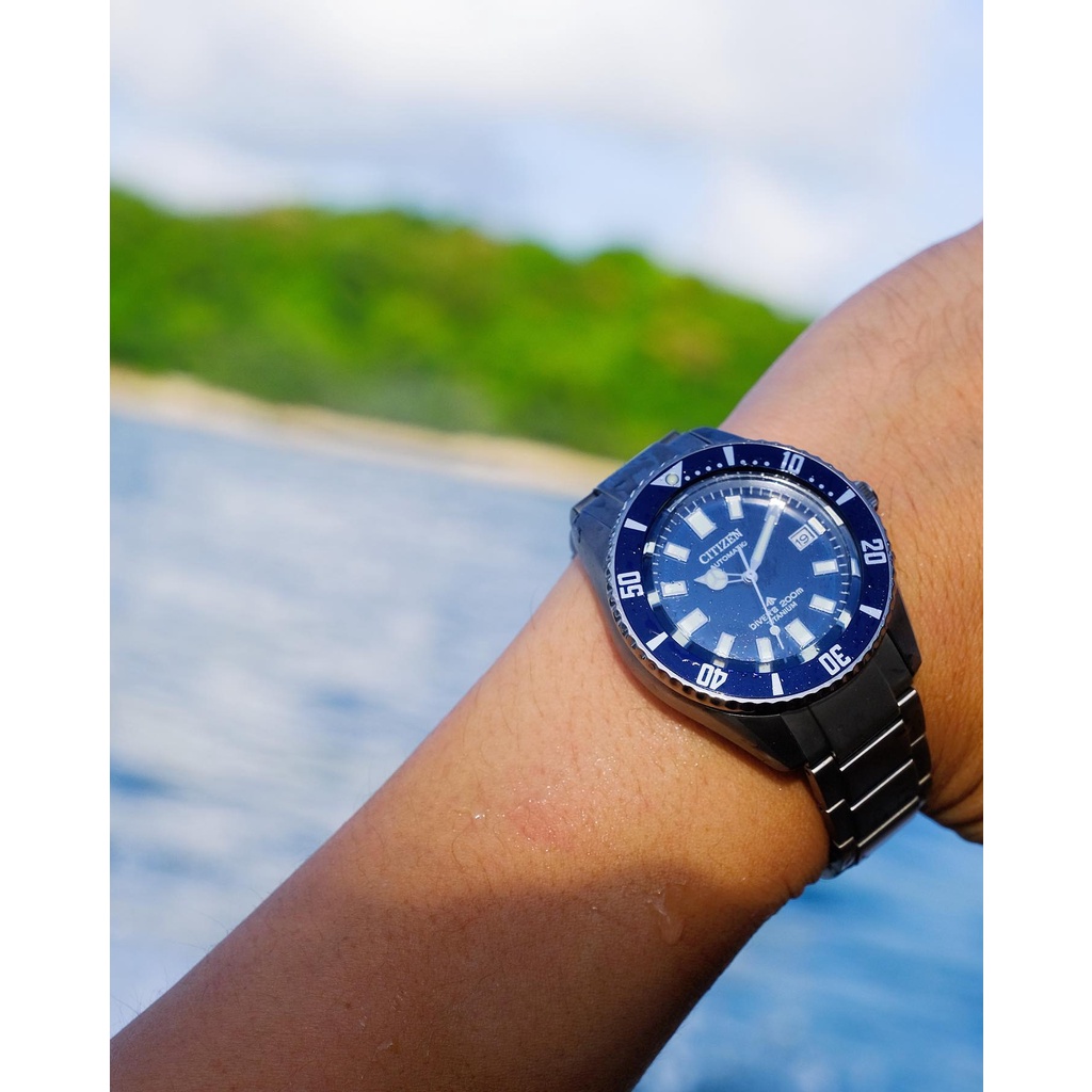 (100% Original) Citizen NB6021-68L Promaster Automatic Divers Sapphire ...