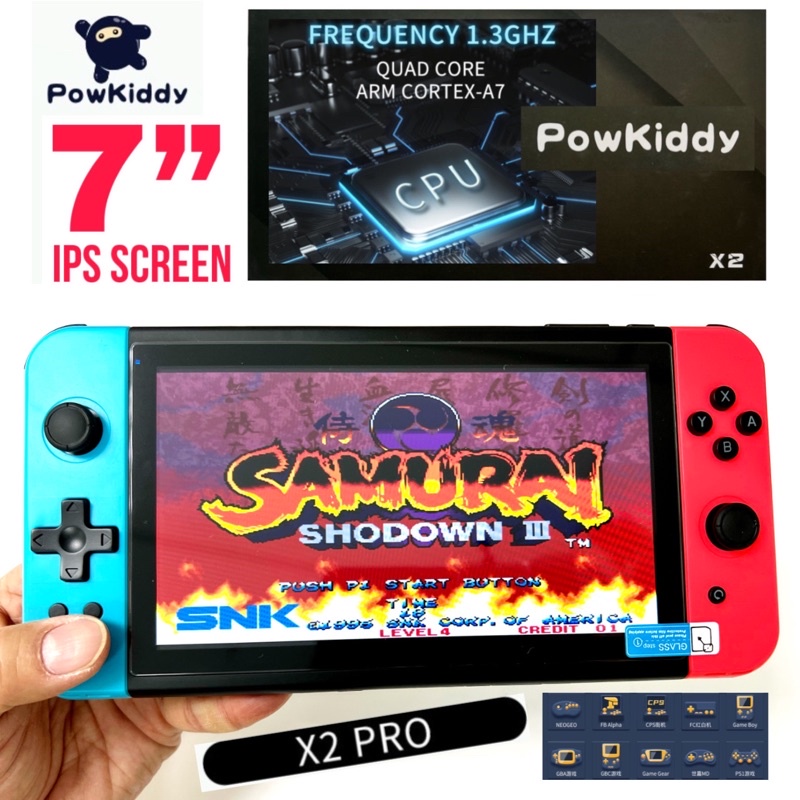 Powkiddy X2 x70 x51 games handheld same design like ps vita pxp pvp ...