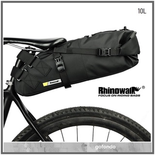 Rhinowalk 2Pcs Double Side Bike Bag 100%Waterproof Bicycle Pannier Saddle  Bag 20L Portable Road Bike Back Seat Bag Luggage - AliExpress