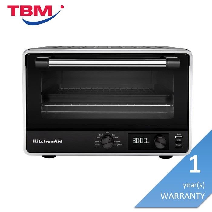 KitchenAid 5KCO211BBM ATOM Countertop Oven Matte Black Shopee Malaysia