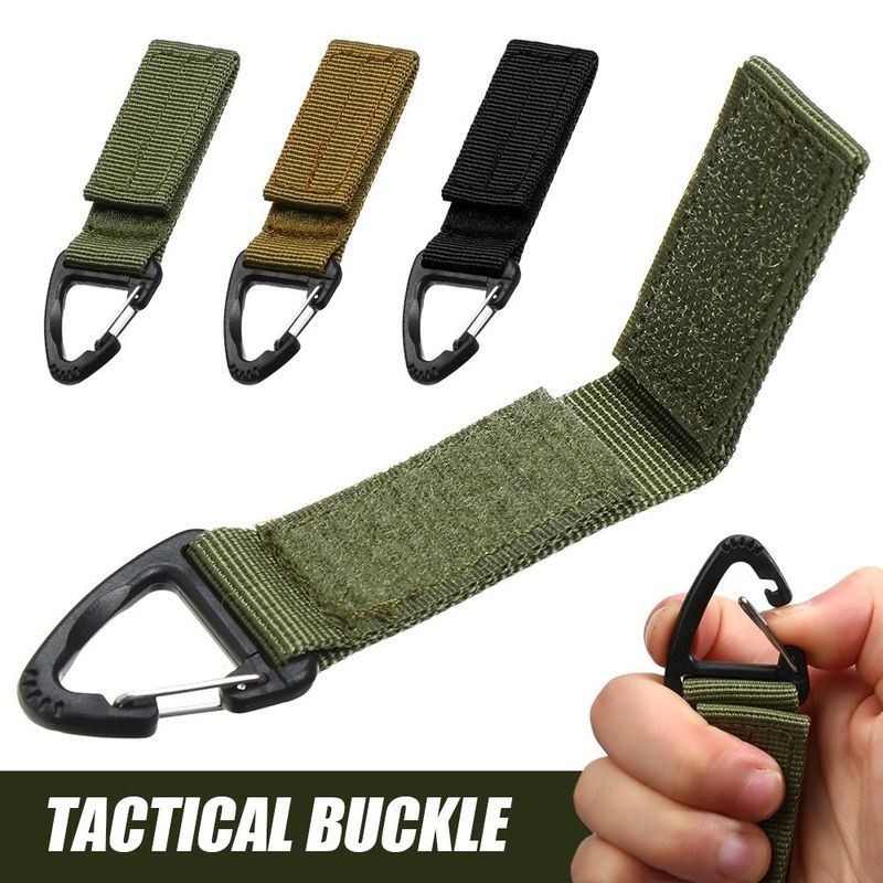 Portable Nylon bing Military Supplies / Hang Buckle Strap Carabiners