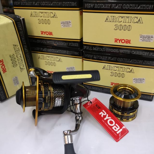 RYOBI ARCTICA 3000 FISHING REEL | Shopee Malaysia