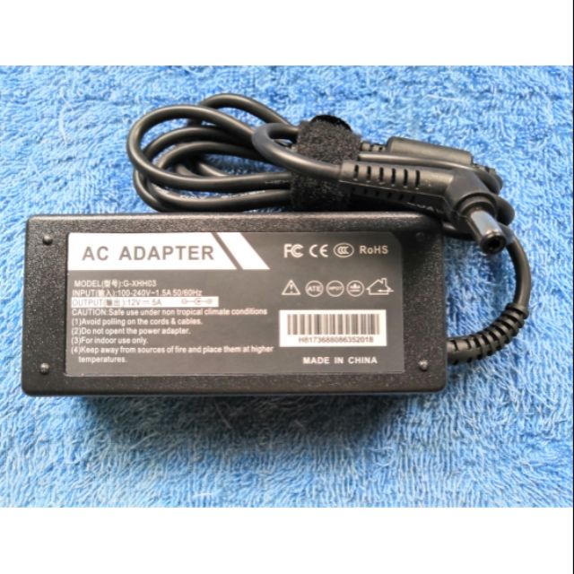 AOC lcd monitor replacement ac adapter 12V5A cctv POWER adapter 5.5*2.5mm for E2051SN E2051F