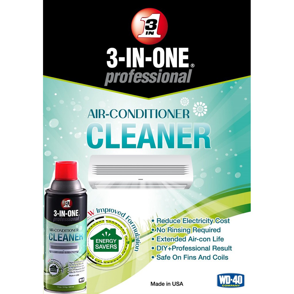 WD40 AirConditioner / Air Cond Cleaner (3in1) 331mL Shopee Malaysia