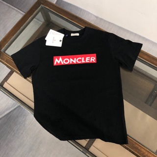 Moulded New Men's Short Sleeve T-shirt Moncler Loose Round Neck Half ...
