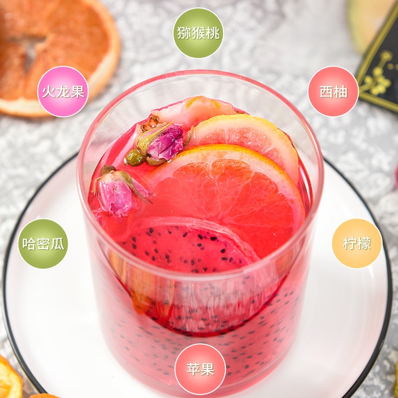 Fruit fruit tea brewed drinks fruit tea bag dried fruit slices freez fruit tea drinks fruit tea