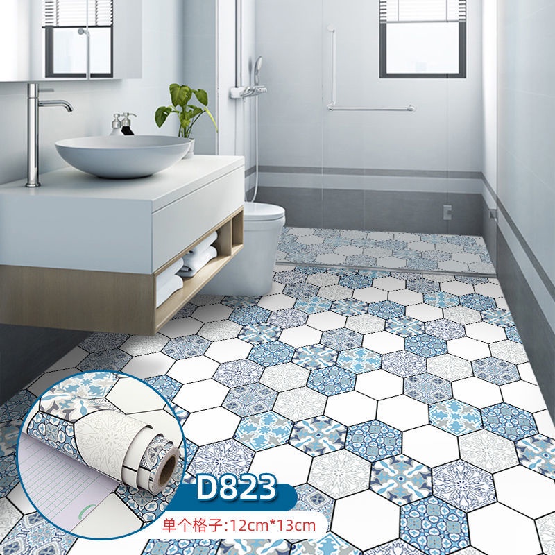 Floor Stickers SelfAdhesive Tiles AntiSlip Floor Stickers Toilet