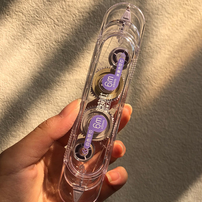 Twocolor correction tape, special silent correction tap Twocolor