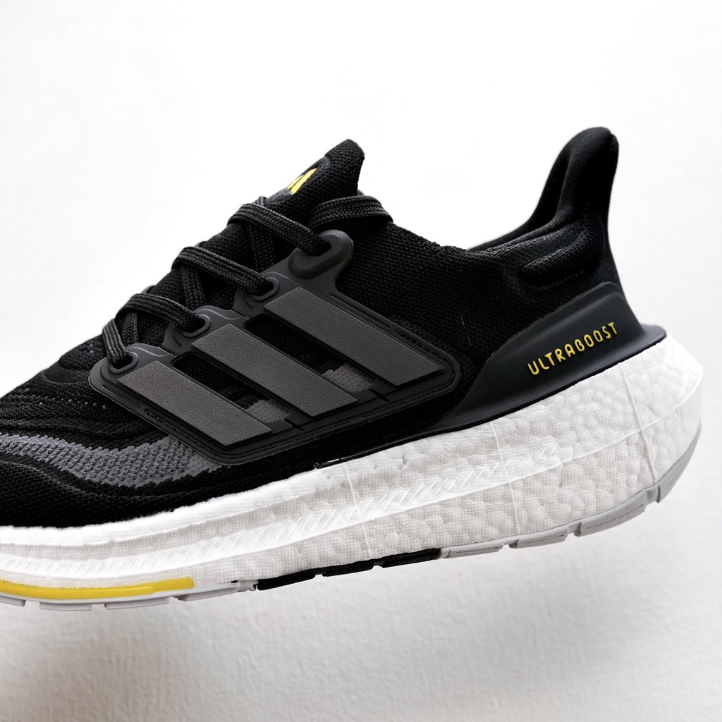 Adidas Ultra Boost Light 23 Black Yellow Couple All-Match Anti