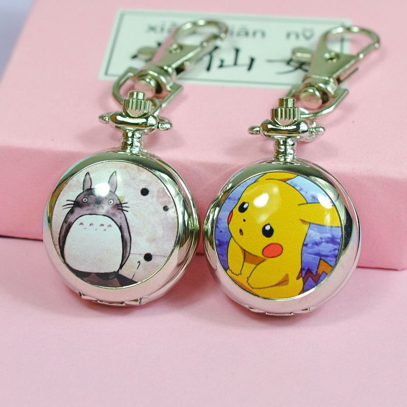 S11.9 mall Pocket Watch Female Student Student Straw Straw Pikachu K