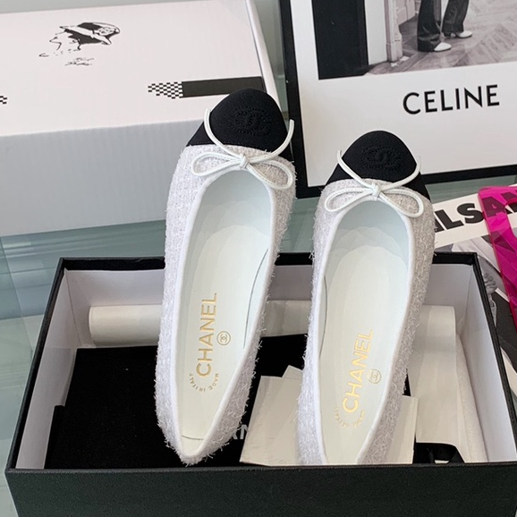 chanel shoe - Flats Prices and Promotions - Women Shoes Apr 2023 | Shopee  Malaysia
