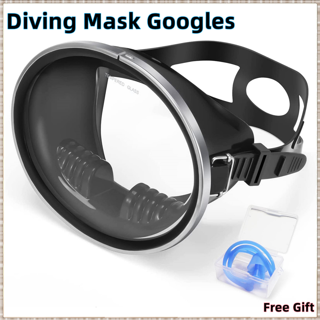 Men Women Scuba Diving Mask Full Face Snorkeling Mask Underwater Anti