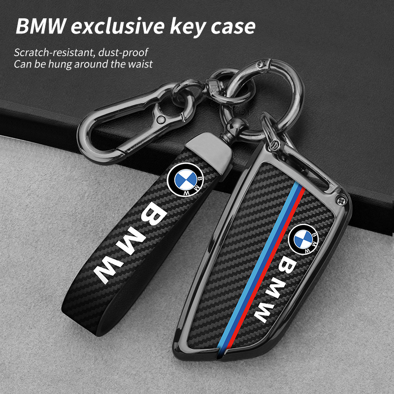 BMW Key Cover With Carbon Fiber And Alloy Metal Materials E36 E46 E39