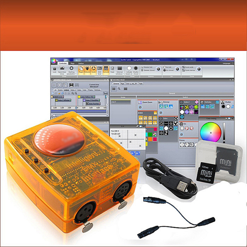 Sunlite Suite2 FC+DMX-USD Controller DMX 1536 Channel Good for DJ bar ...