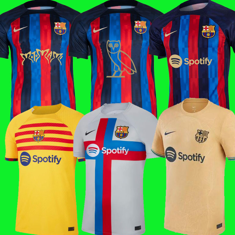 barcelona soccer jersey Drake's OVO Sound special edition | Shopee Malaysia