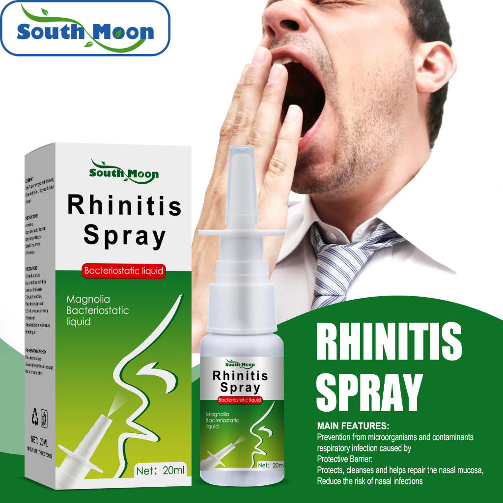South Moon Ubat Resdung Nasal Spray Sinus Hidung Tersumbat Gatal Bersin