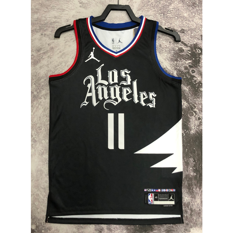 hot pressed 2023 nba Los Angeles Clippers NO.11 Wall black limited