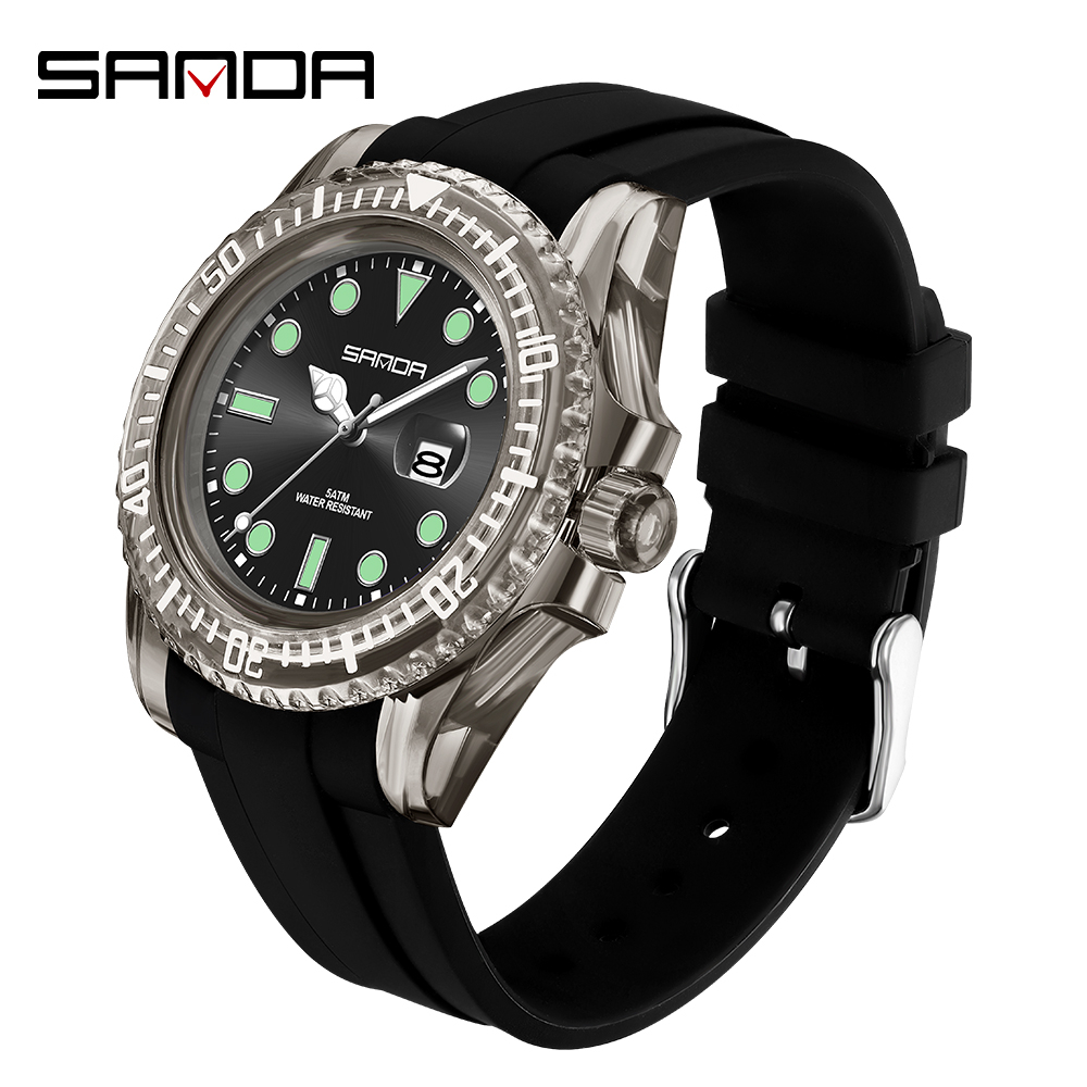 Women's silicone waterproof watches hotsell