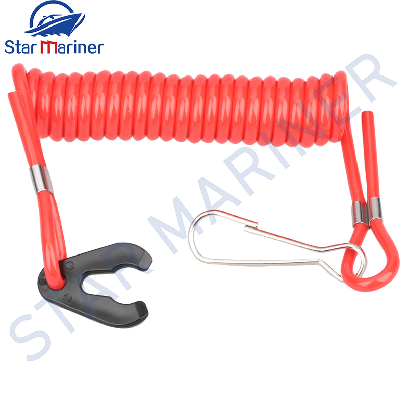 Stop Switch 682-82556-00 Emergency Stop Lanyard For Yamaha Outboard