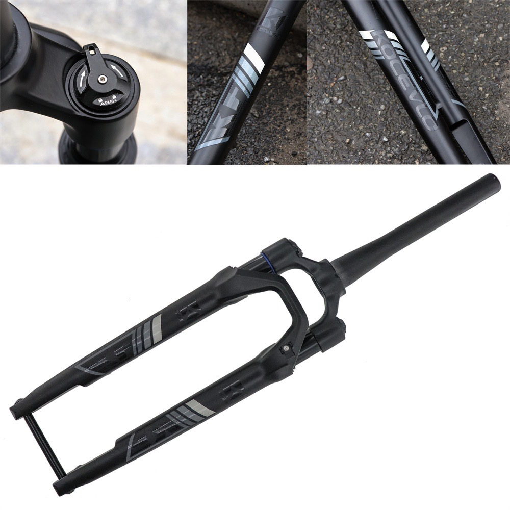 Road Bike Fork Gravel Suspension fork OffRoad Damping Air Pressure
