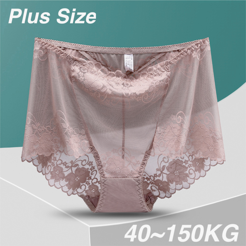 4xl 40~150kg Super Plus Size Women Panties For Ladies 10colors High