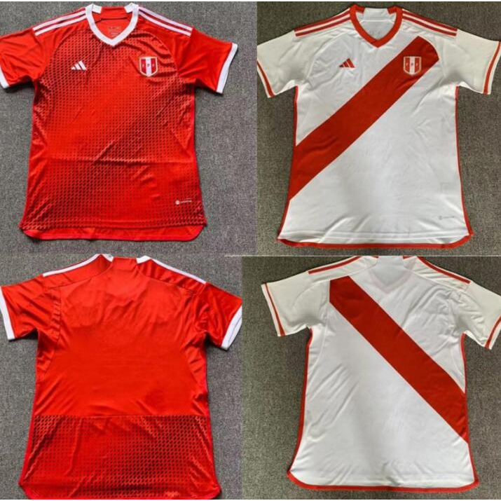 23 24 Peru home and away soccer Jersey football jersey 2023 2024 Peru