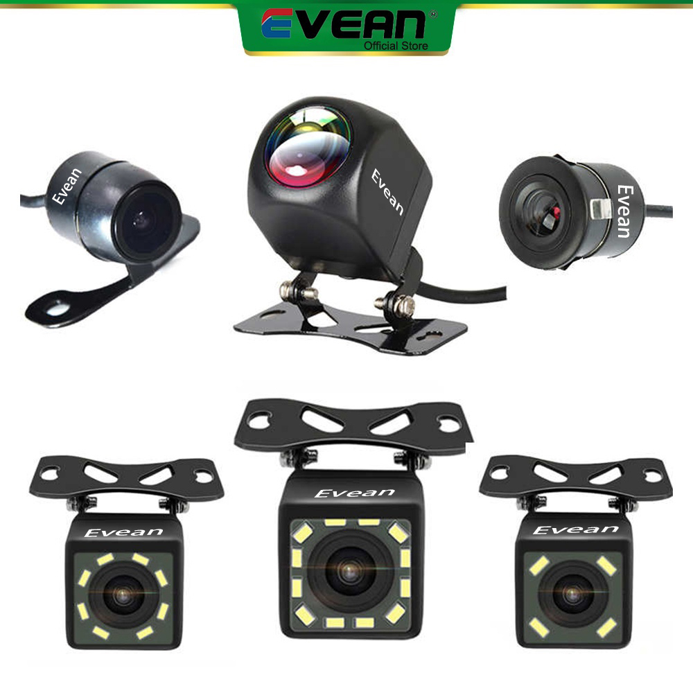 [Local Stock]Evean Universal CCD Car Rear View Camera Night Vision Back ...
