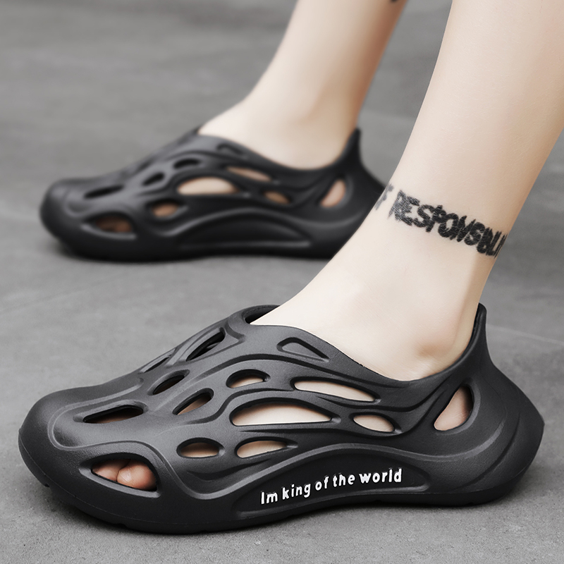 Men's sandals 2023 new summer outside wear drivers driving antislip wearresistant outdoor