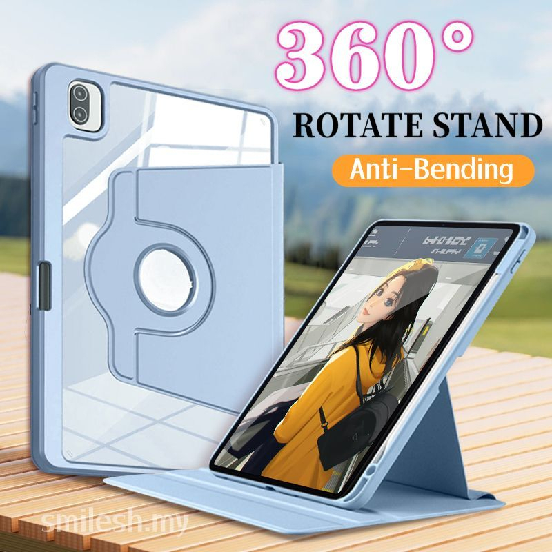 Xiaomi Pad 6 Pad 6 Pro Leather Case Tablet Smart Stand Flip 360 Rotating  Cover