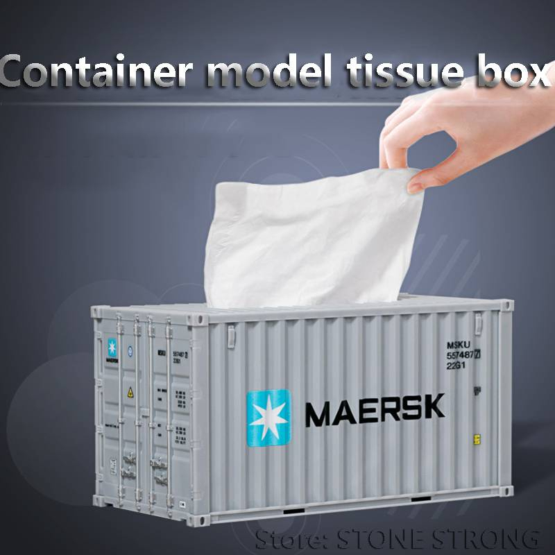 tissue box Tissue storage box Pen holder Container tissue box Stylish ...