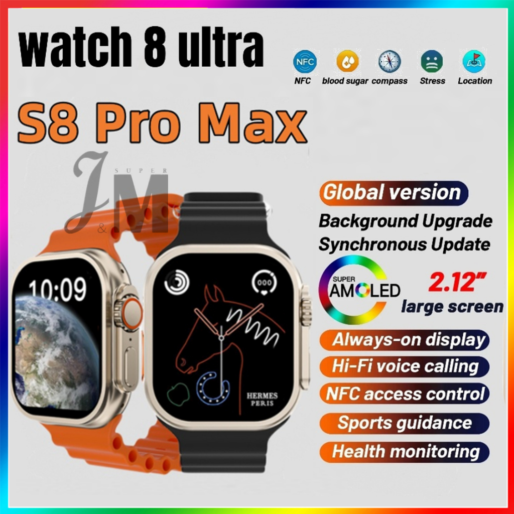 S8 Ultra Max Smart Watch Smart Watch T900 Ultra Smart Watch Waterproof ...