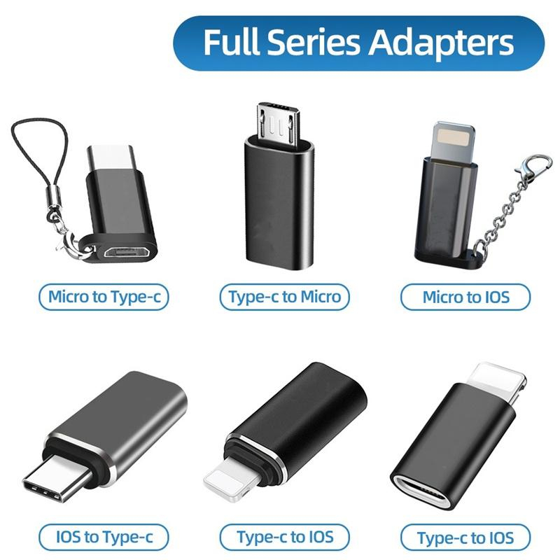 Atowin Charging Transfer Adapter Android Phone Switch To Type-C IOS ...