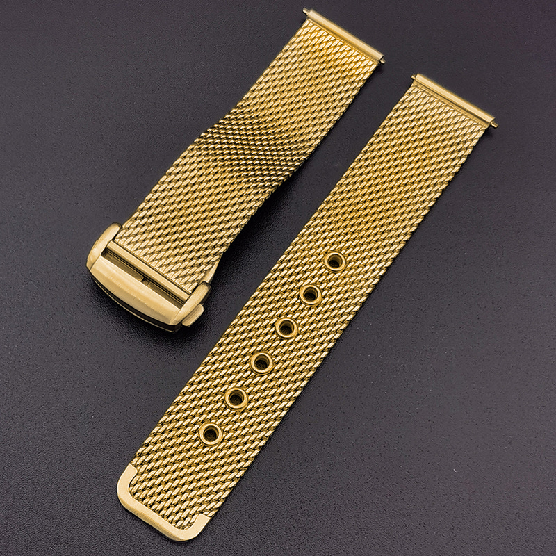 Quick Release Stainless Steel Watchband For Omega Seamaster 300 Watchband 007 Stainless Steel 8491