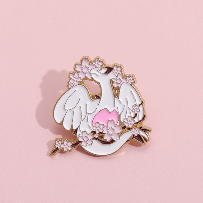 Cartoon Anime Sakura Dragon Enamel Pin Cute Dragon Brooch Badges Lapel ...