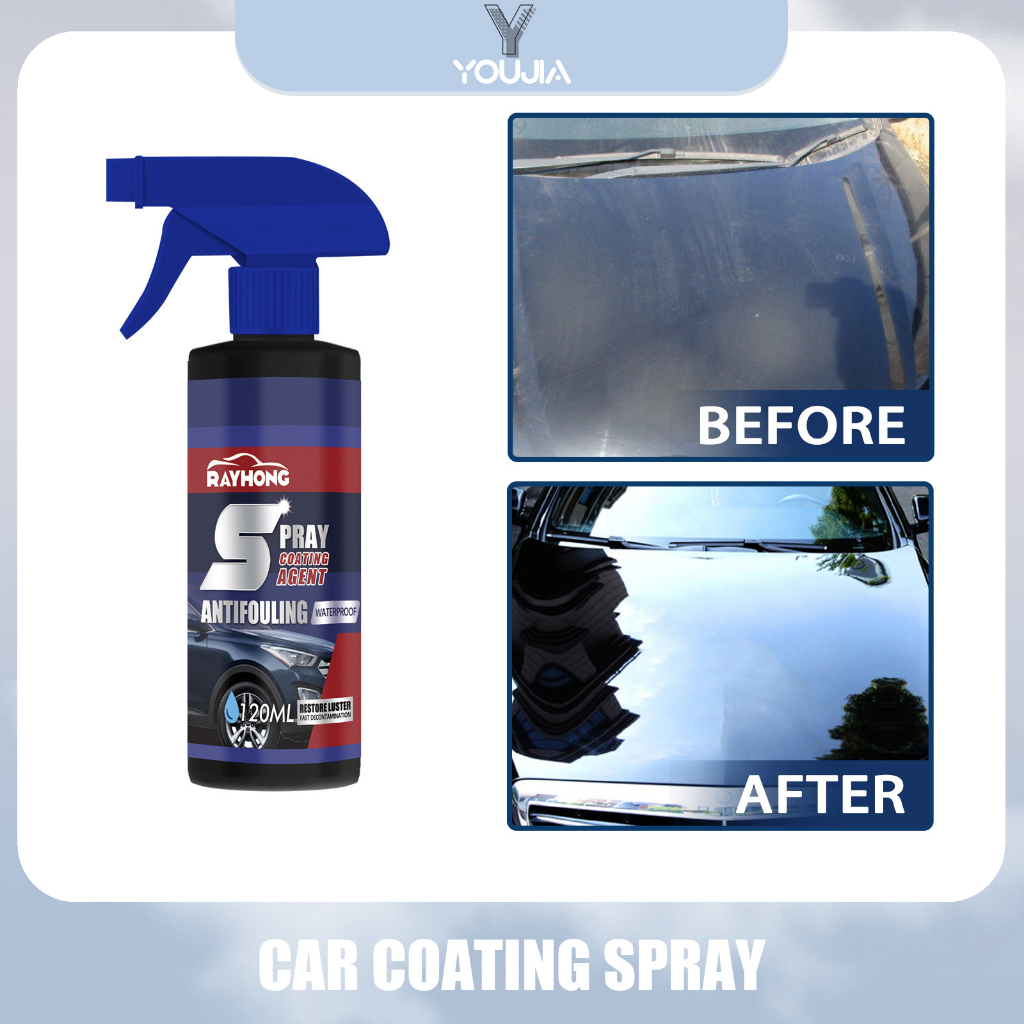RAYHONG Ceramic Coating For Cars Paint Mirror Shine Crystal Wax Spray