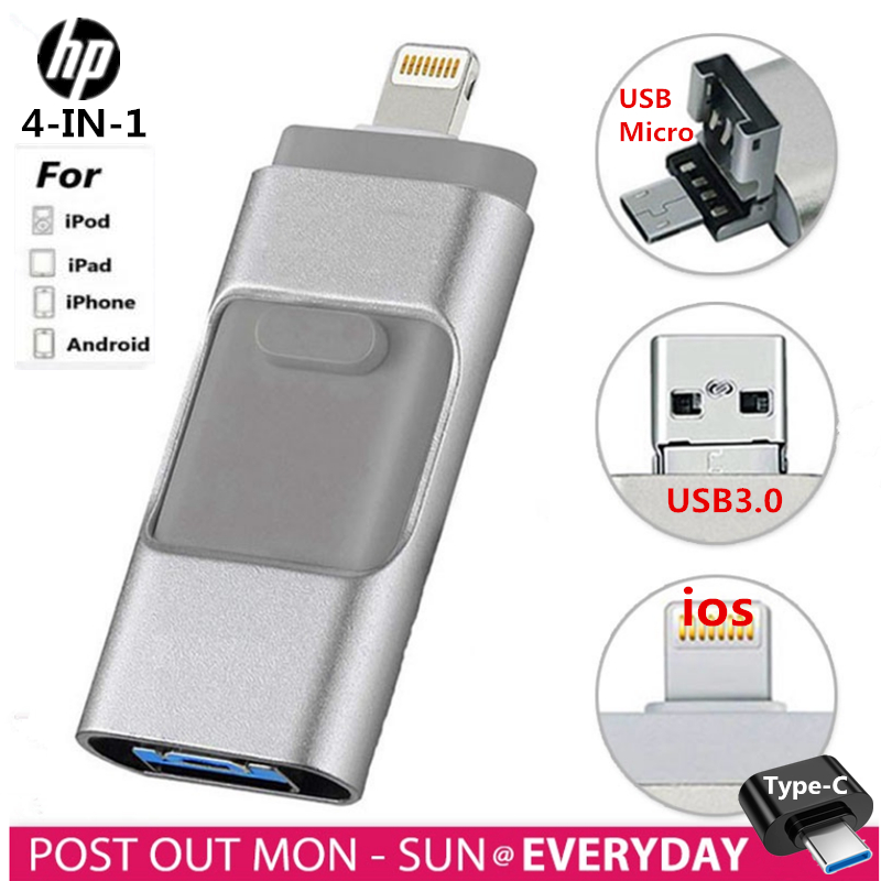 2TB 1TB, Pendrive iP/ho/ne USB flash drive OTG 32GB Pendrive Cle USB  flash drive for iPhone/ho/ne/Android/tablet