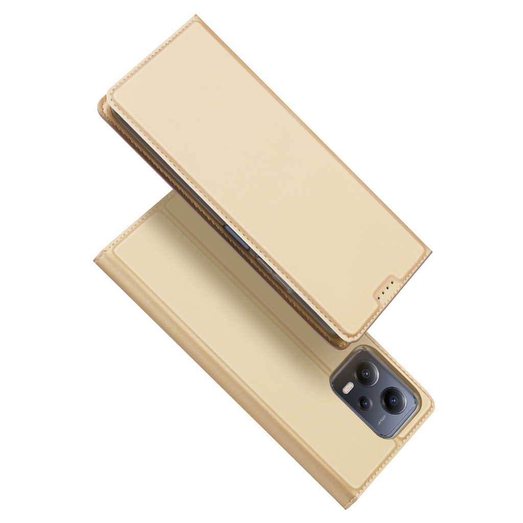 DUX DUCIS Redmi Note 12 5G PU Leather Flip Case Soft TPU Back Cover