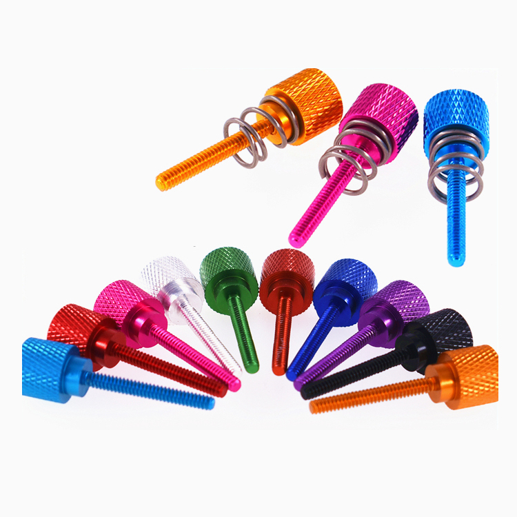 M3M4 Aluminum Hand Screw Knurled Vibration Dampening Screws Shopee