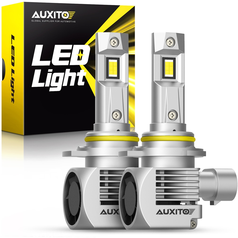 AUXITO LED Head Light H4 9003 H8 H11 9012 H7 LED Headlight Bulb CANBUS ...