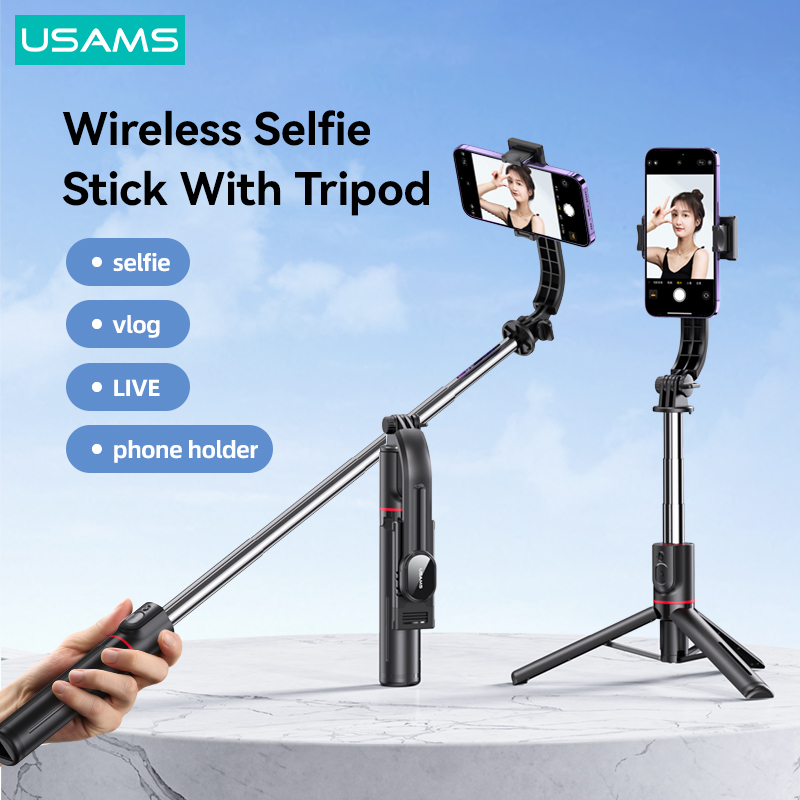 USAMS Selfie Stick Stabilizer with 360 Degree Ratation Shoting